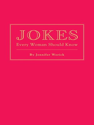 cover image of Jokes Every Woman Should Know